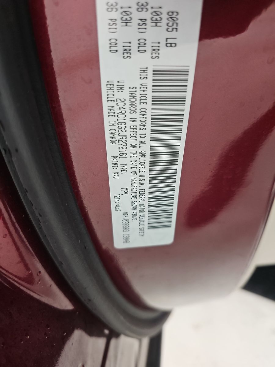 2018 Chrysler Pacifica Limited FWD