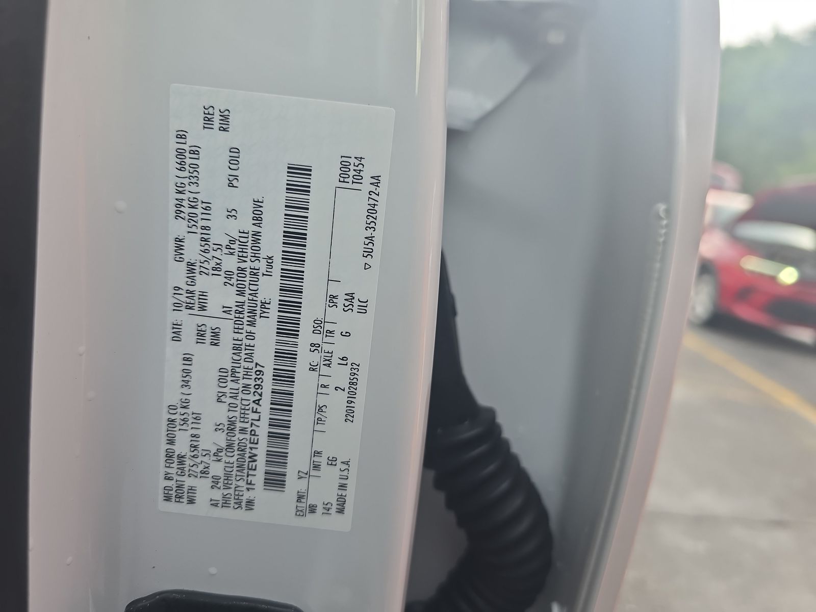 2020 Ford F-150 Lariat AWD
