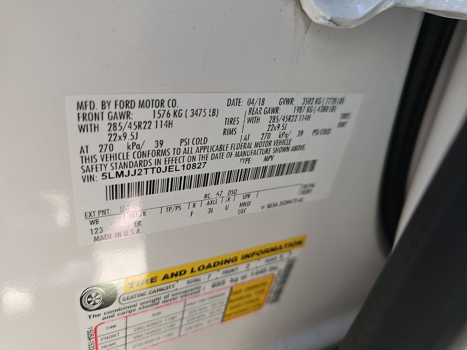 2018 Lincoln Navigator Black Label AWD