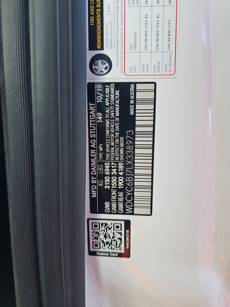 2020 Mercedes-Benz G-Class G 550 AWD