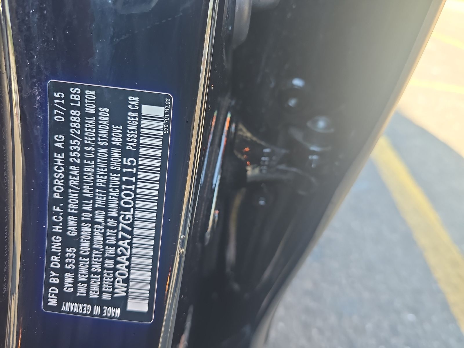 2016 Porsche Panamera 4 Edition AWD