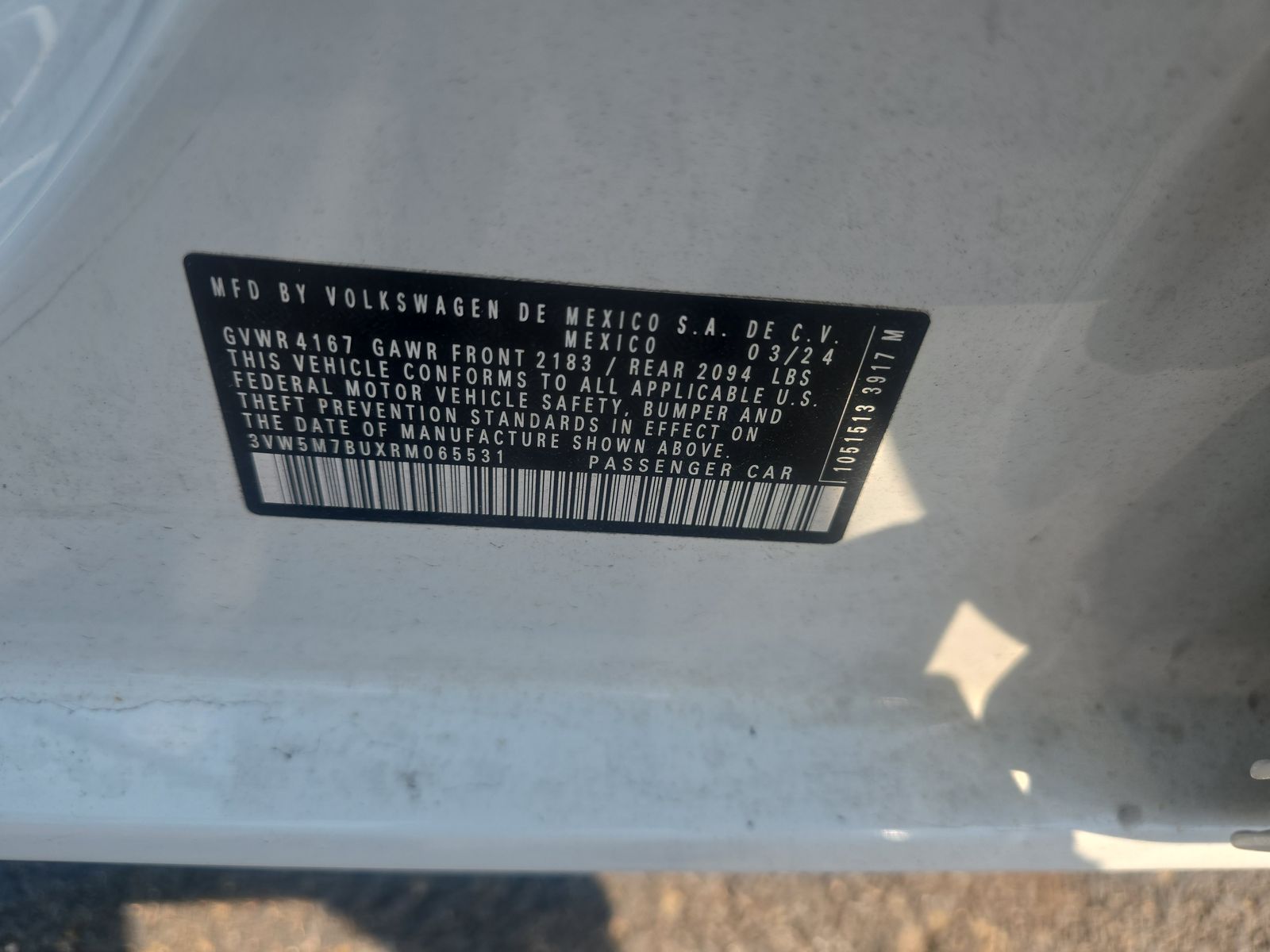 2024 Volkswagen Jetta 1.5T S FWD