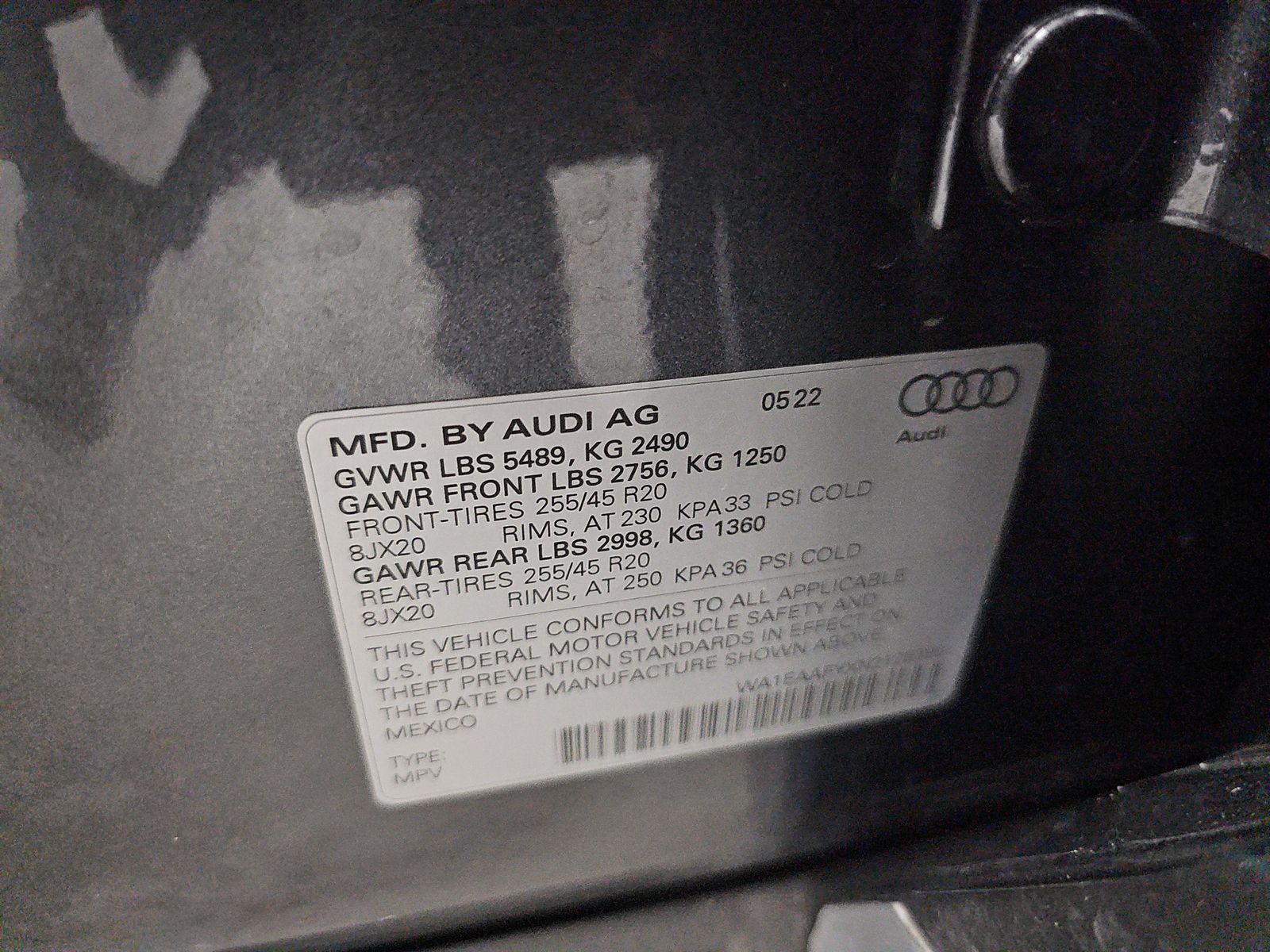 2022 Audi Q5 S line Premium Plus AWD