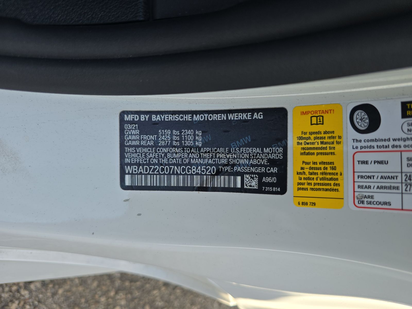 2022 BMW 8 Series 840i RWD