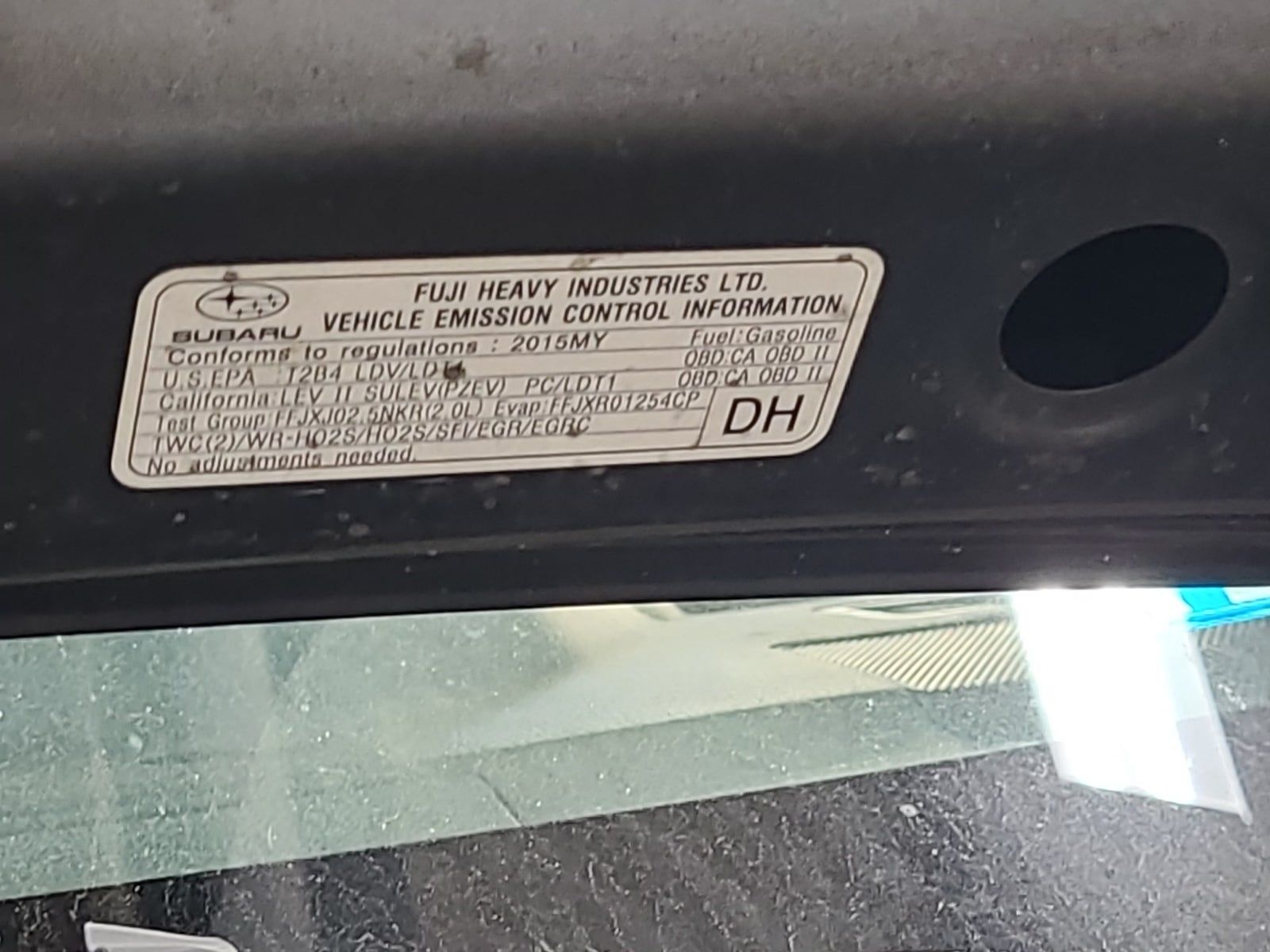 2015 Subaru Impreza 2.0i AWD