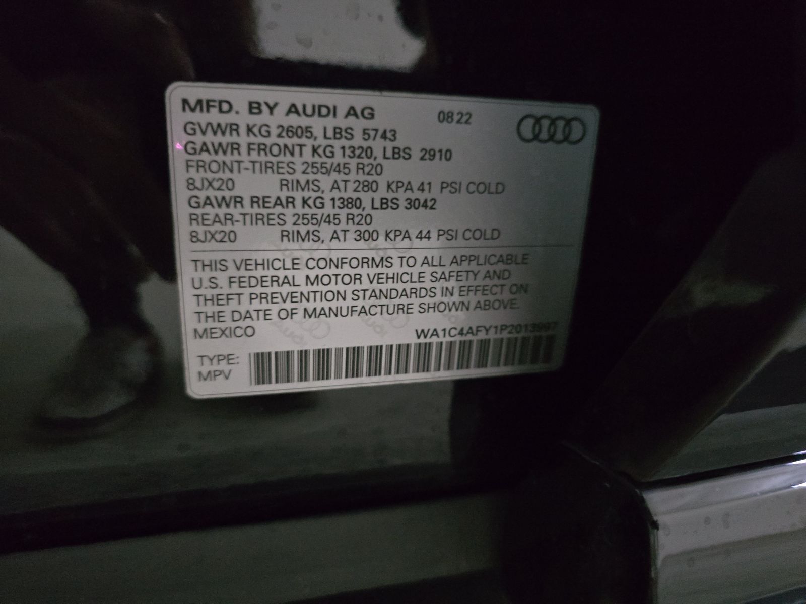 2023 Audi SQ5 Prestige AWD