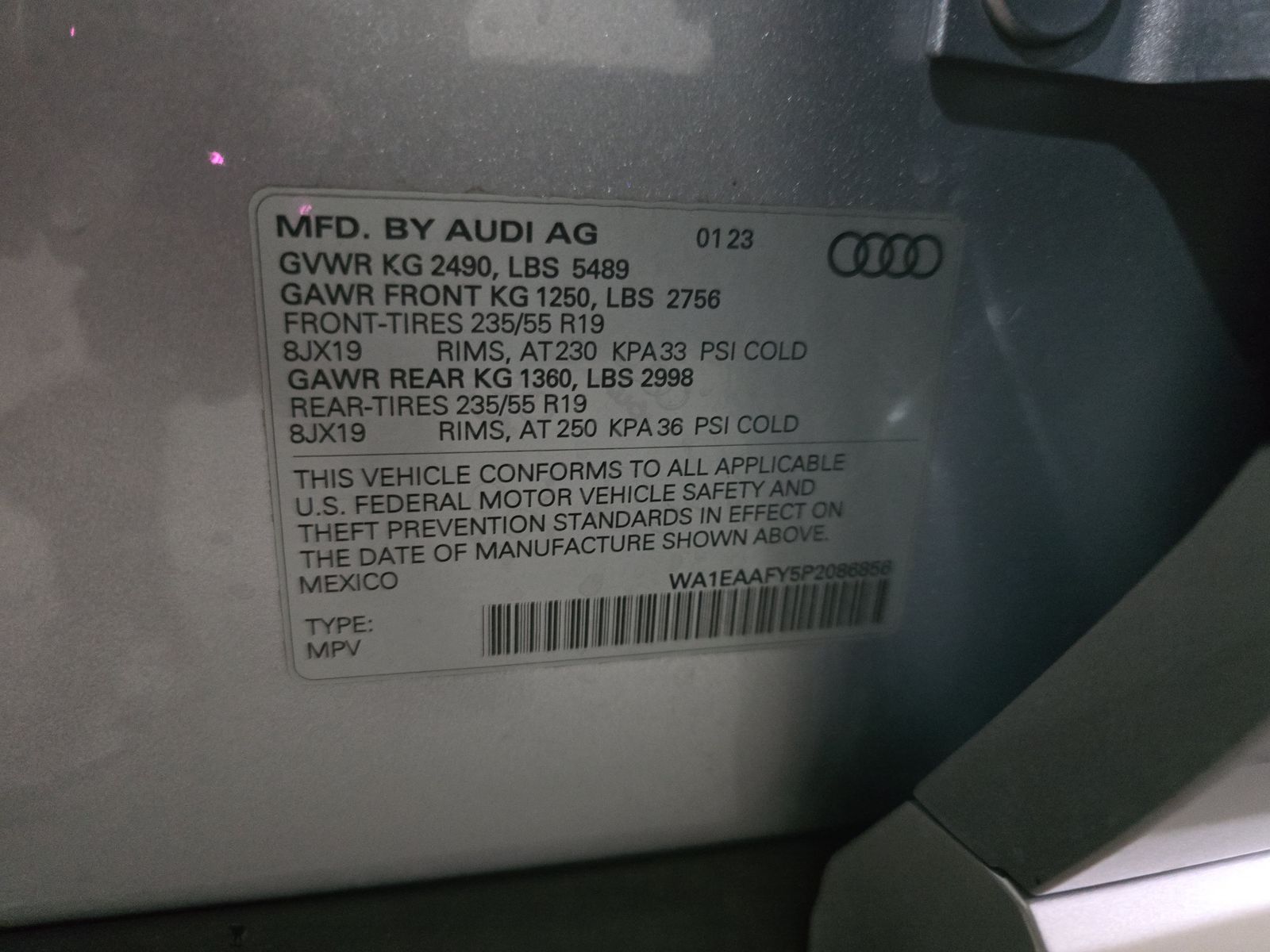 2023 Audi Q5 S line Premium Plus AWD