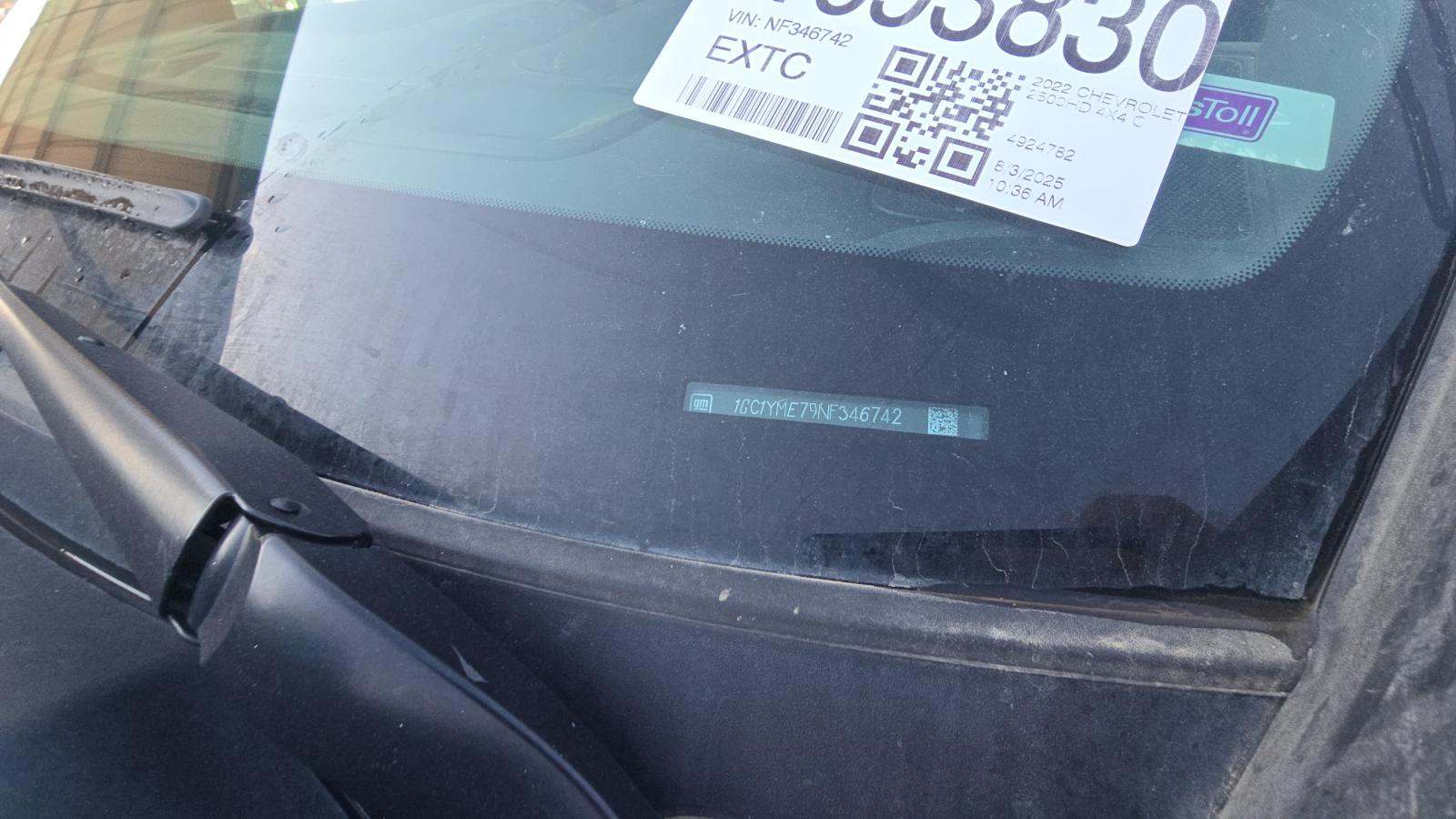 2022 Chevrolet Silverado 2500HD Custom AWD