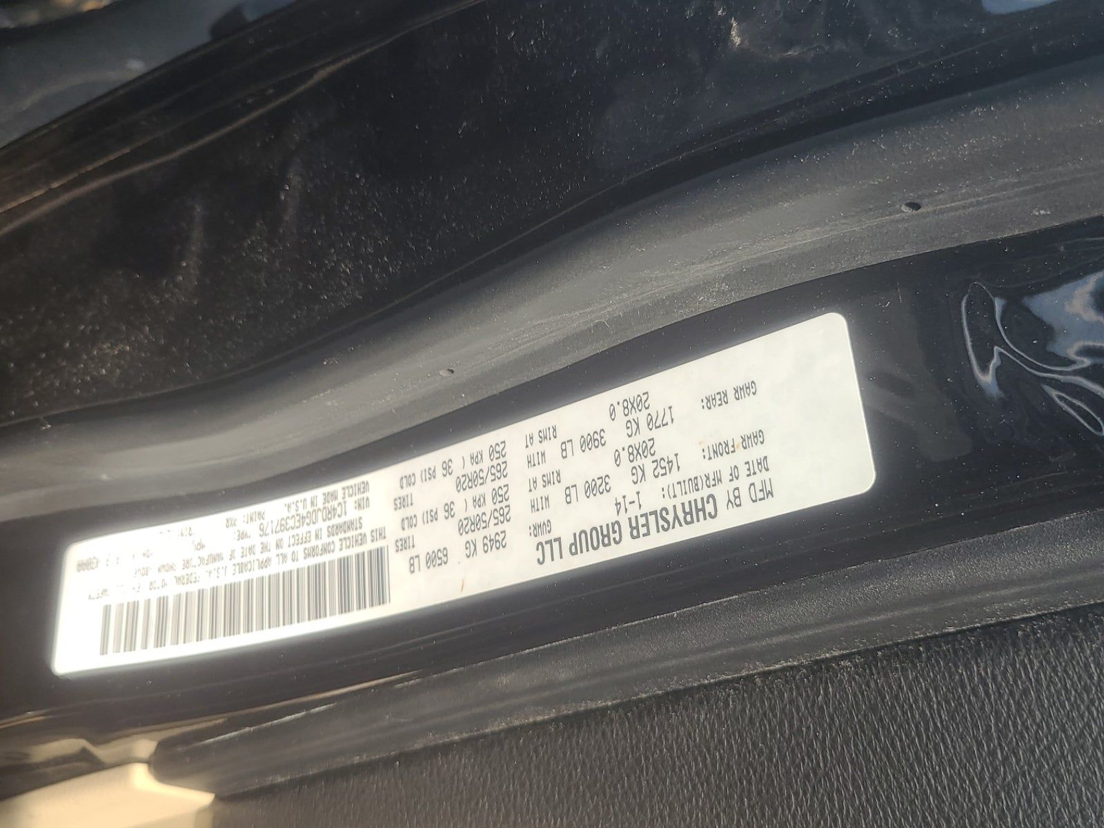 2014 Dodge Durango Limited AWD