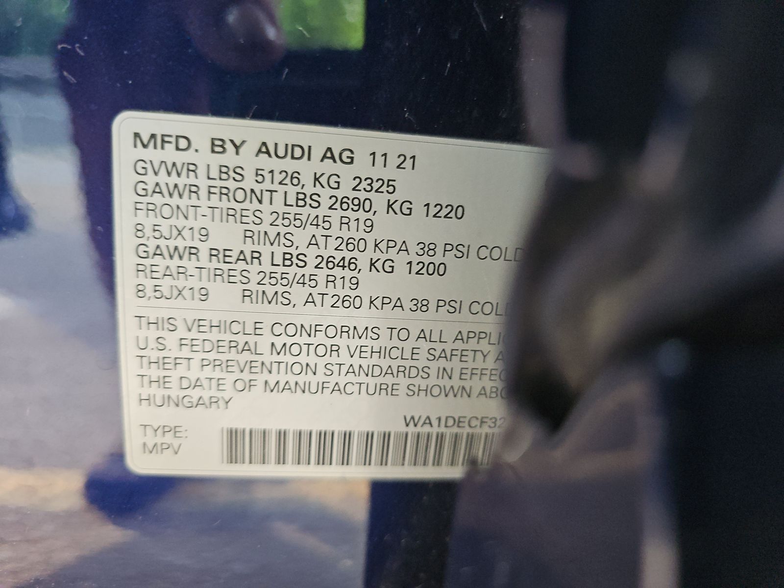 2022 Audi Q3 2.0T S line Premium AWD