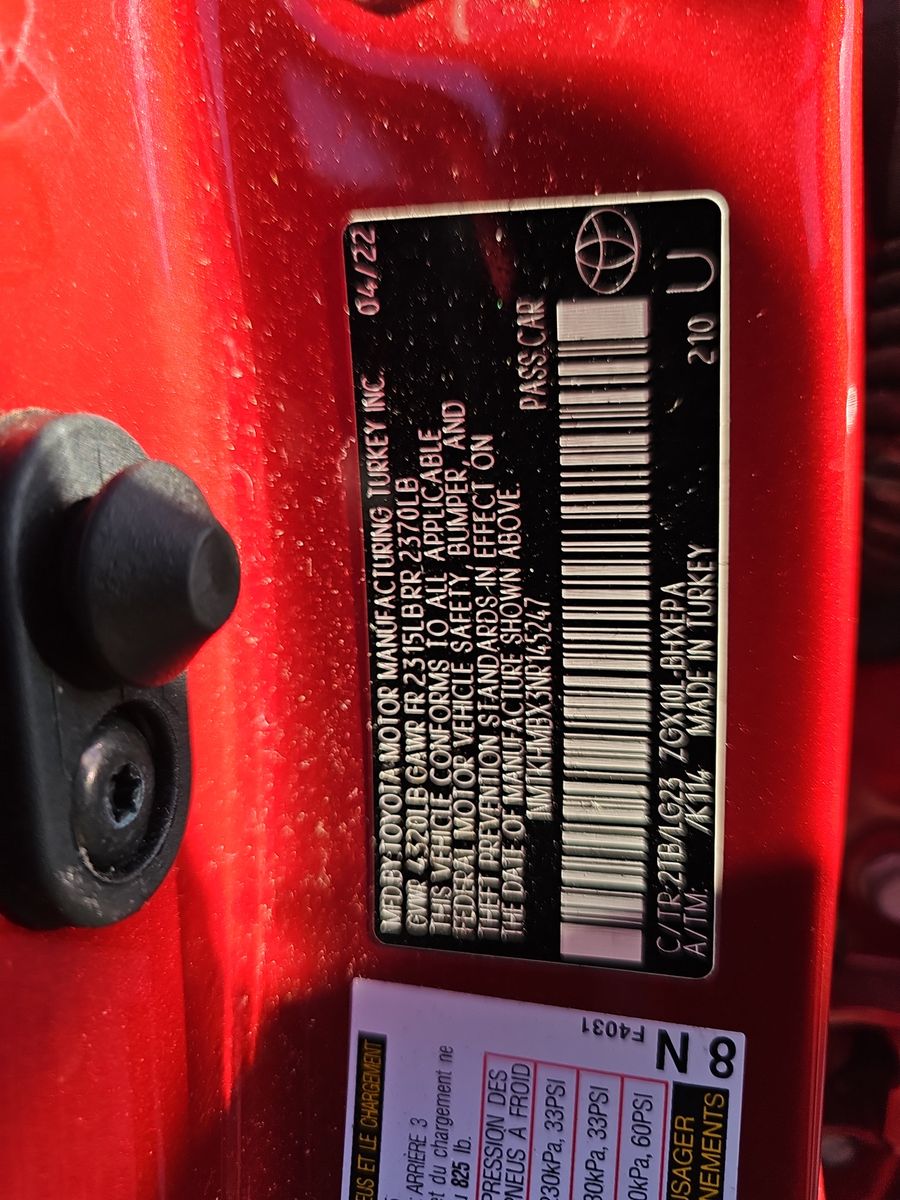 2022 Toyota C-HR Limited FWD