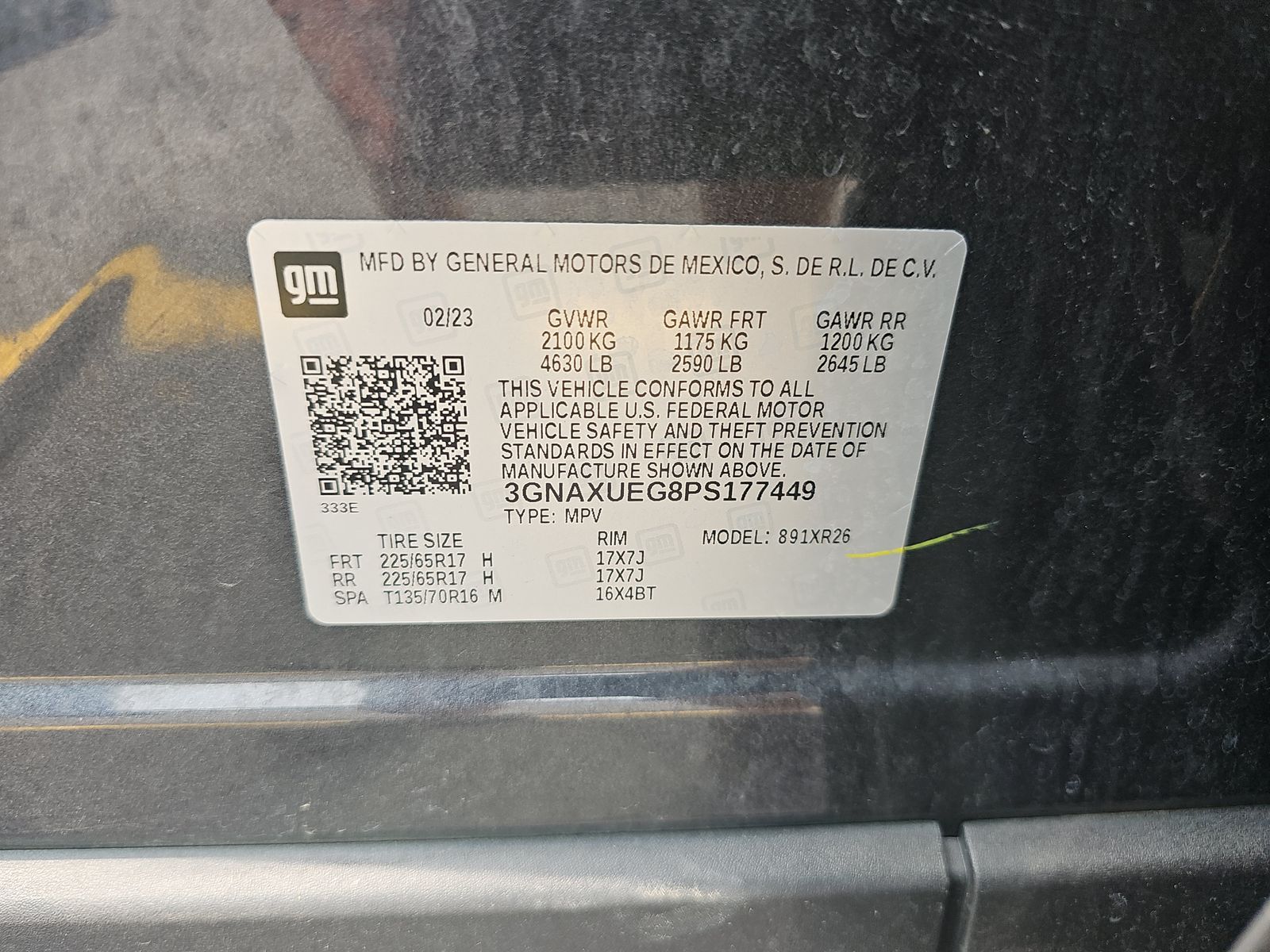 2023 Chevrolet Equinox LT AWD