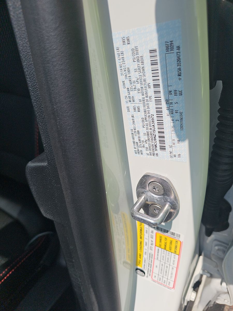 2025 Ford Escape Hybrid ST-Line Elite AWD