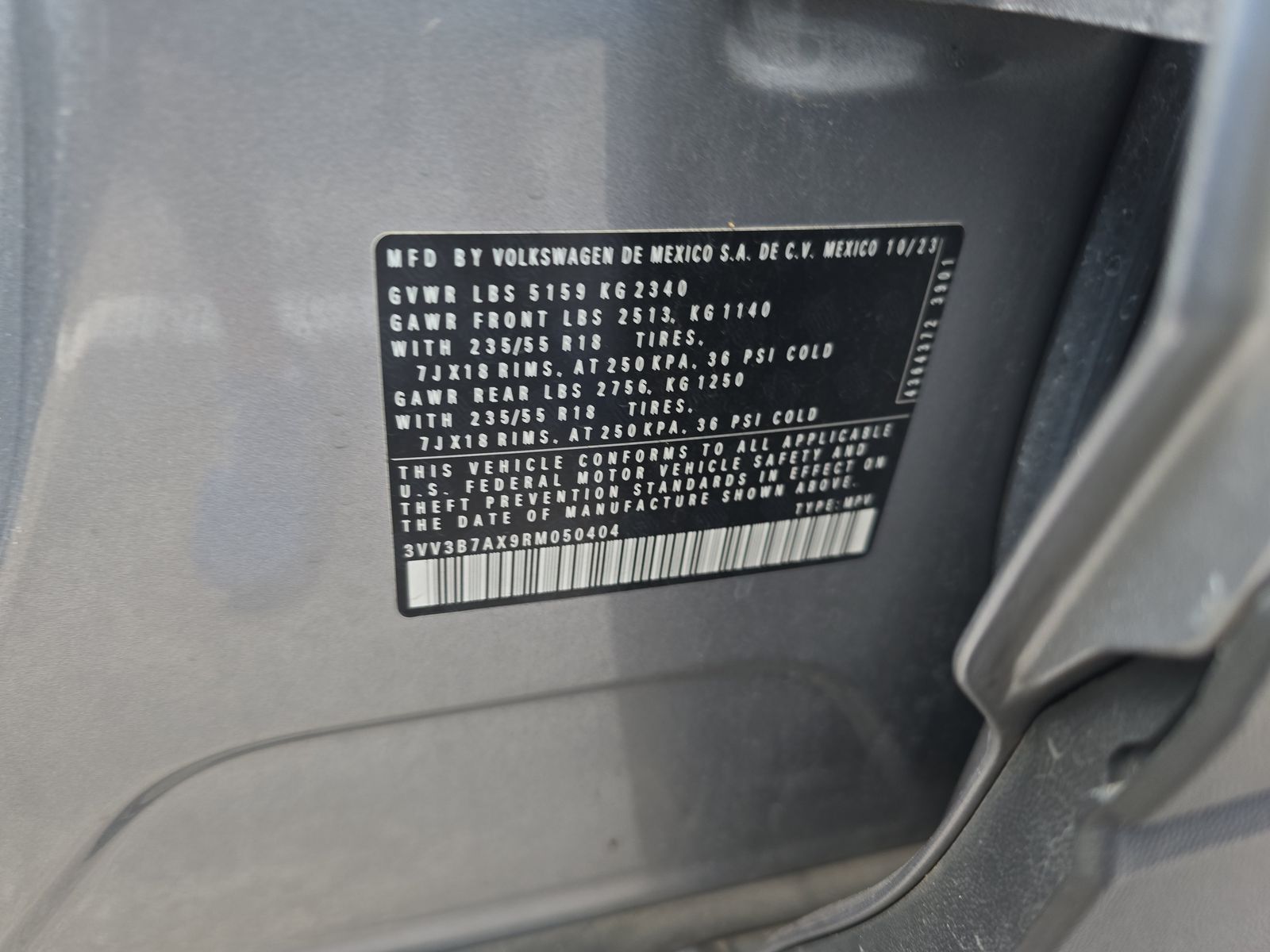 2024 Volkswagen Tiguan 2.0T SE FWD