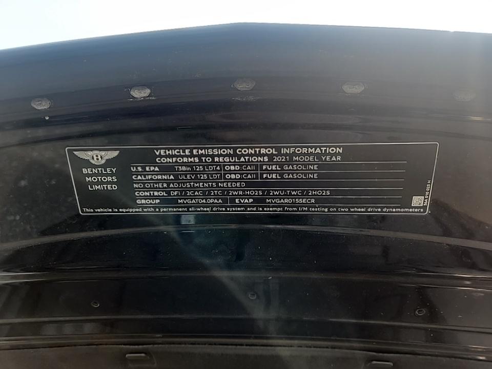 2021 Bentley Bentayga V8 AWD