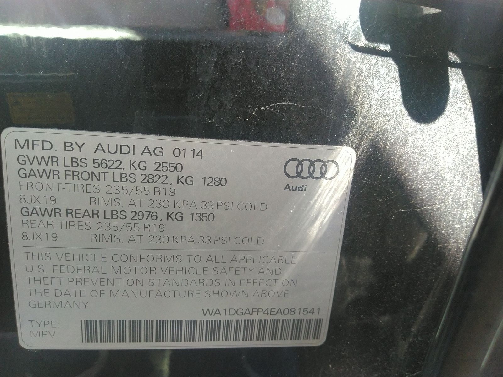 2014 Audi Q5 3.0T Premium Plus AWD