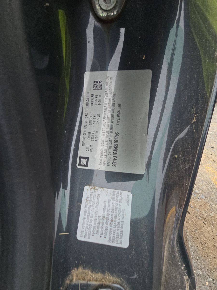 2012 Chevrolet Camaro SS RWD