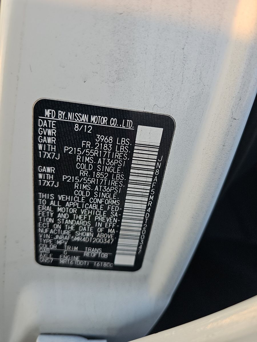2013 Nissan JUKE S FWD