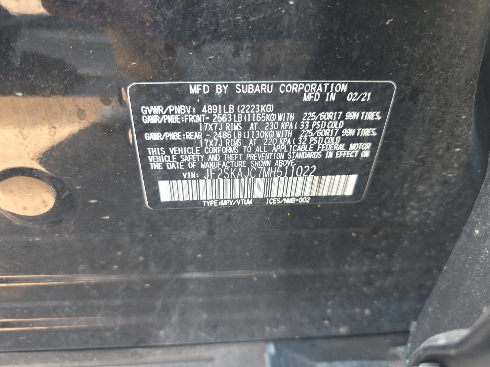 2021 Subaru Forester Premium AWD