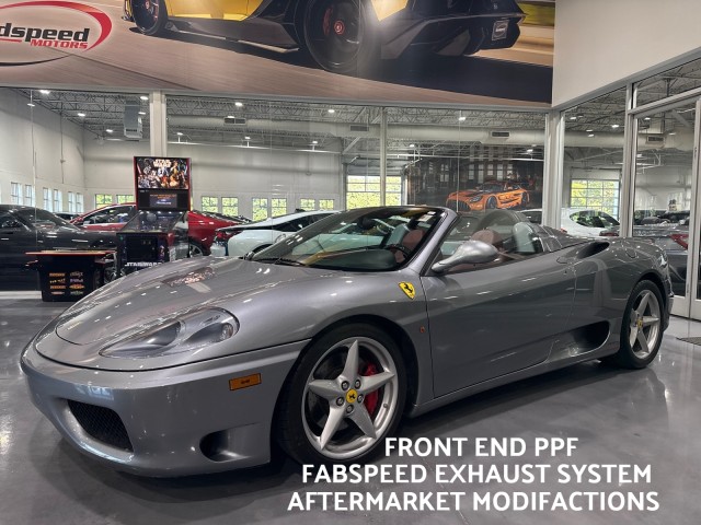 2002 Ferrari 360 Spider Convertible