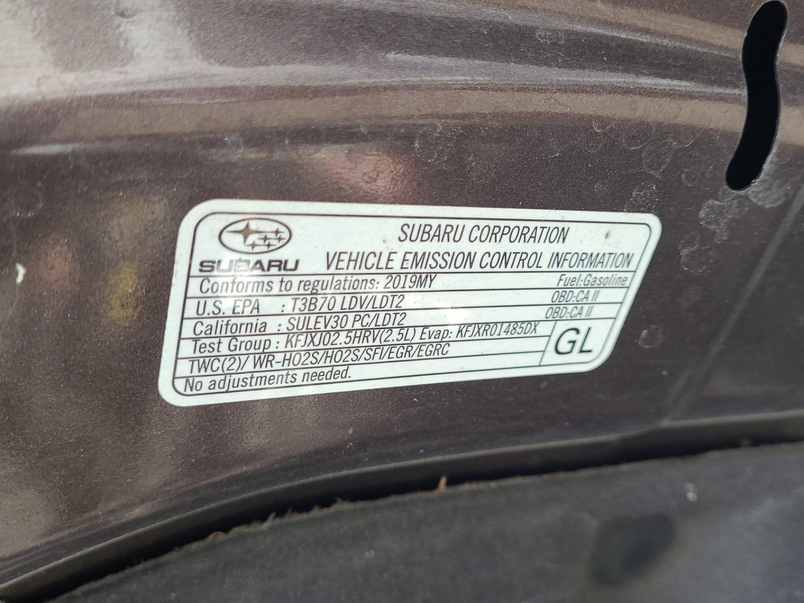 2019 Subaru Outback 2.5i Premium AWD