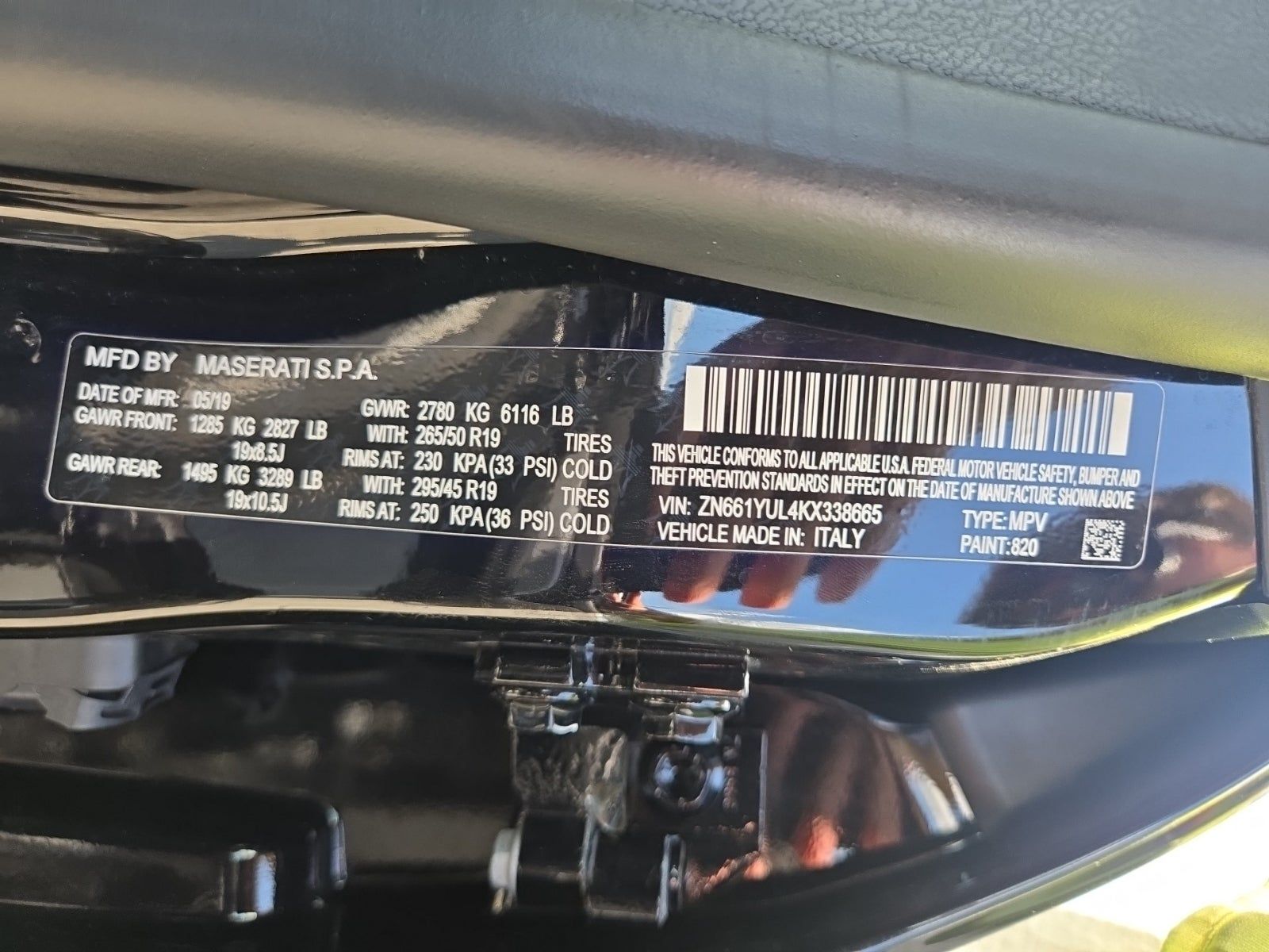 2019 Maserati Levante S GranLusso AWD
