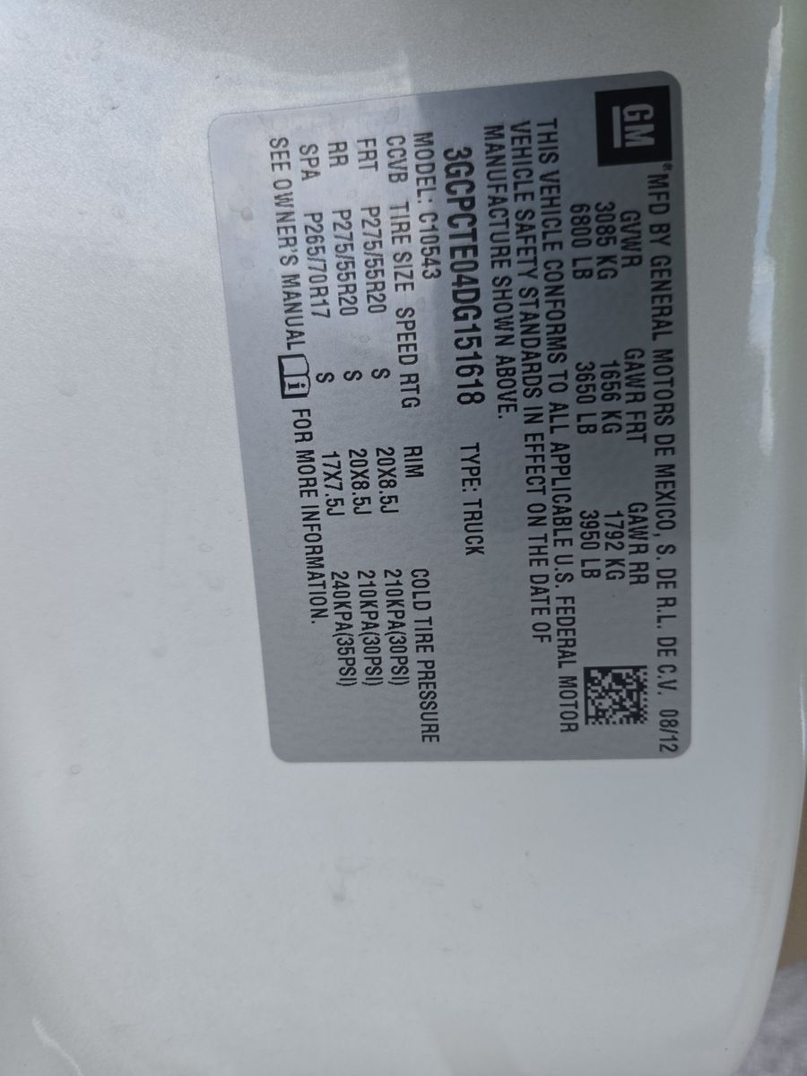 2013 Chevrolet Silverado 1500 LTZ RWD