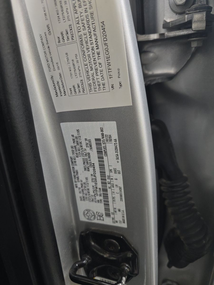 2018 Ford F-150 XLT AWD