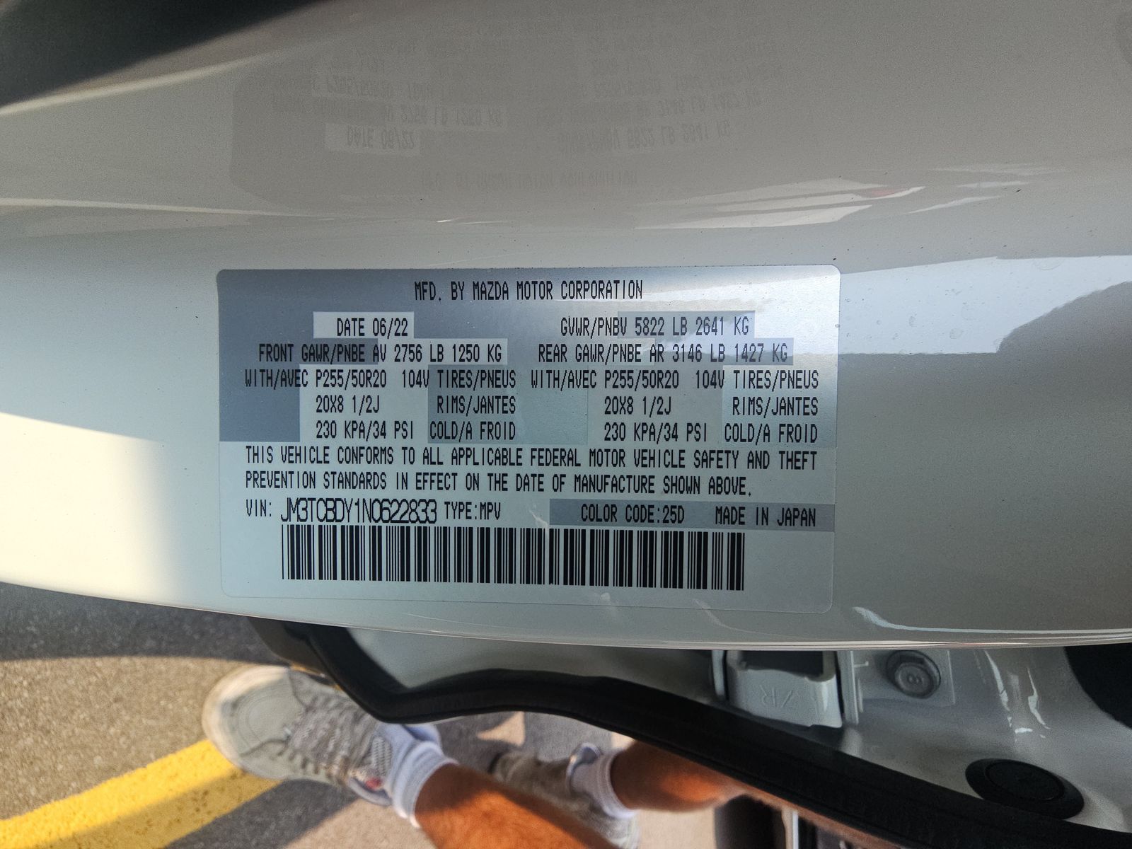 2022 MAZDA CX-9 Grand Touring AWD