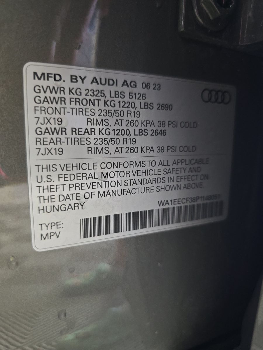 2023 Audi Q3 S line Premium Plus AWD