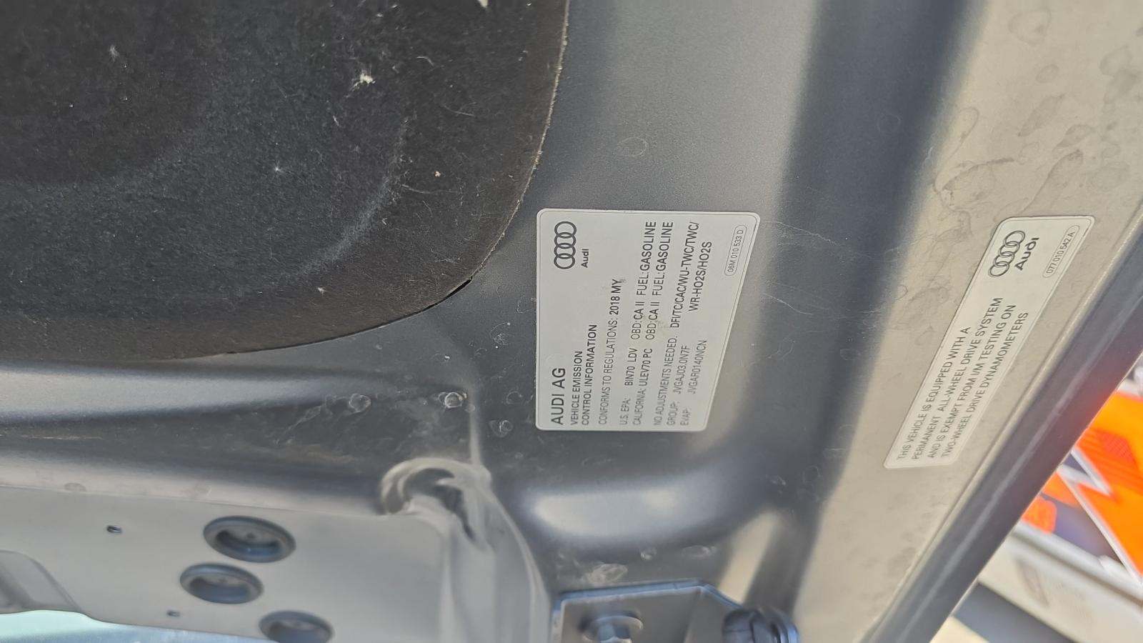 2018 Audi SQ5 Premium Plus AWD