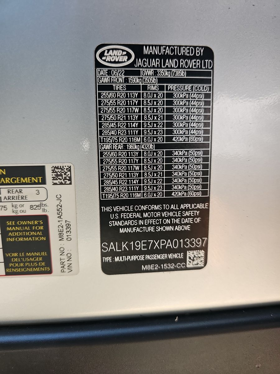 2023 Land Rover Range Rover Autobiography AWD