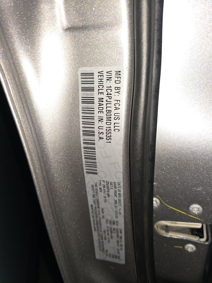 2021 Jeep Cherokee Latitude Altitude Edition FWD