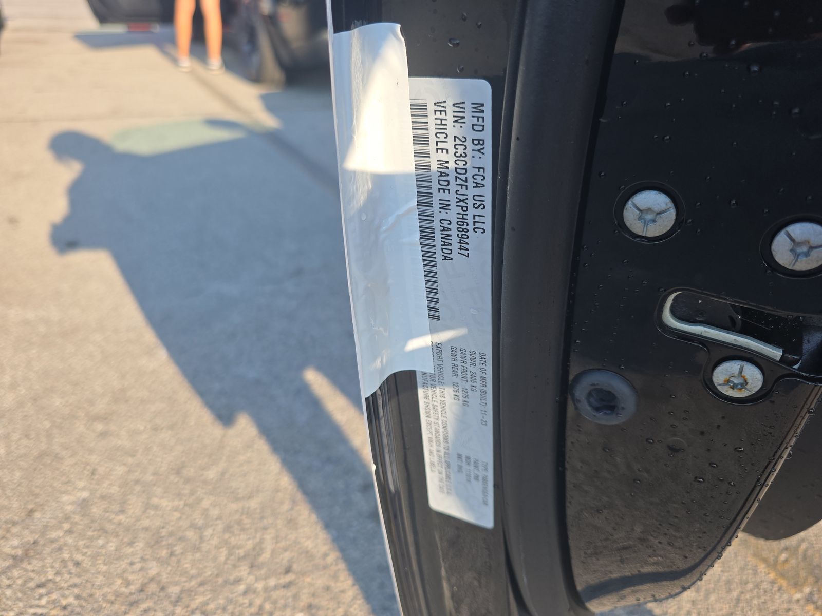 2023 Dodge Challenger R/T Scat Pack Widebody RWD