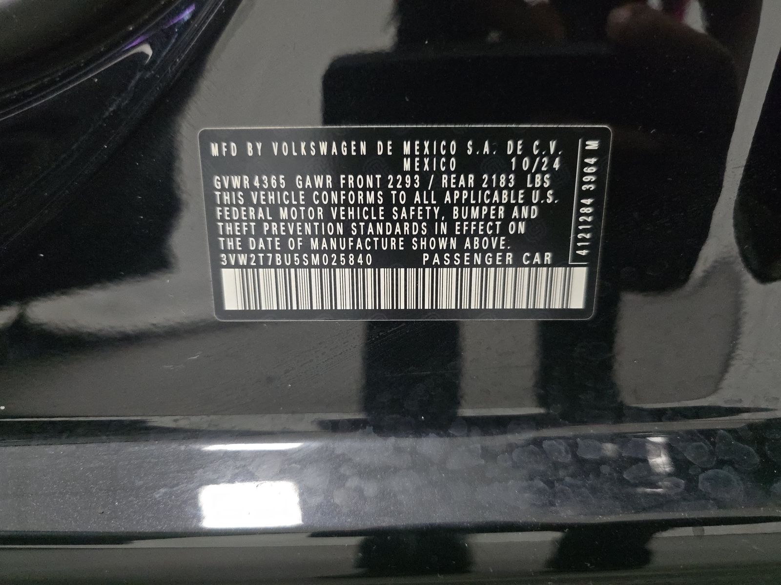 2025 Volkswagen Jetta 2.0T GLI Autobahn FWD