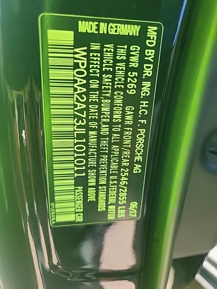 2018 Porsche Panamera Base RWD