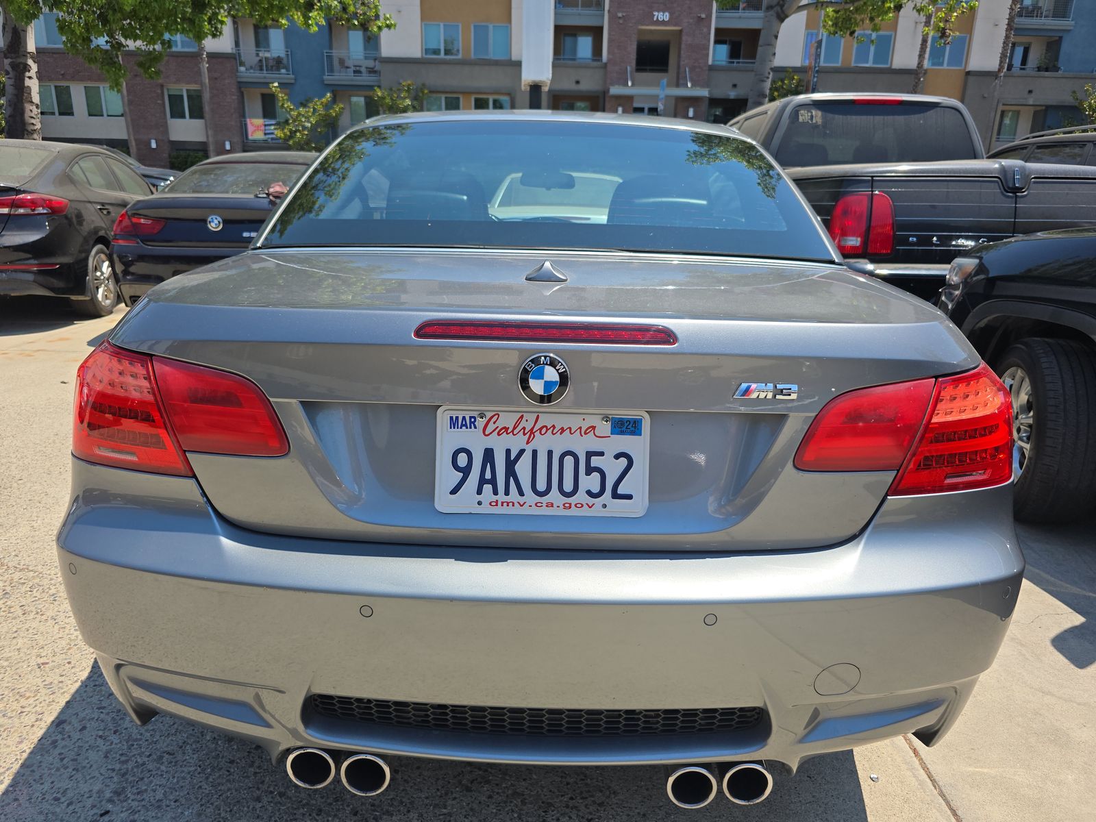 2011 BMW M3 Base RWD