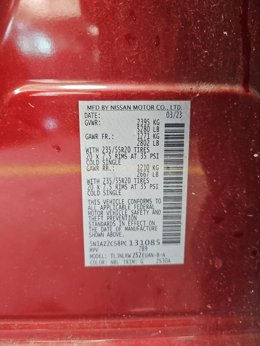 2023 Nissan Murano SL AWD