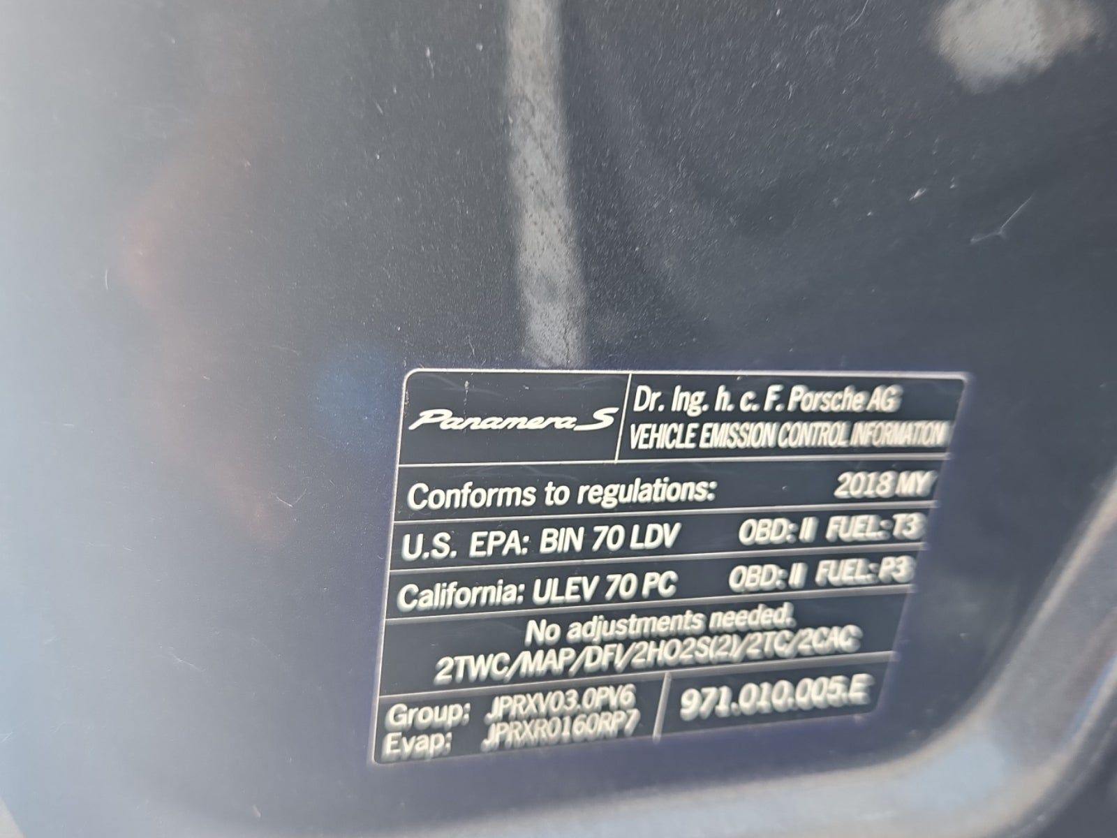 2018 Porsche Panamera 4S AWD