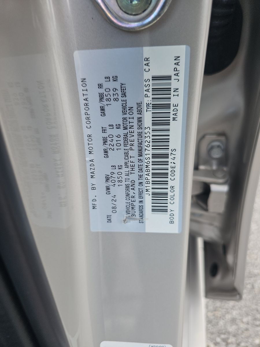 2025 MAZDA MAZDA3 2.5 S FWD