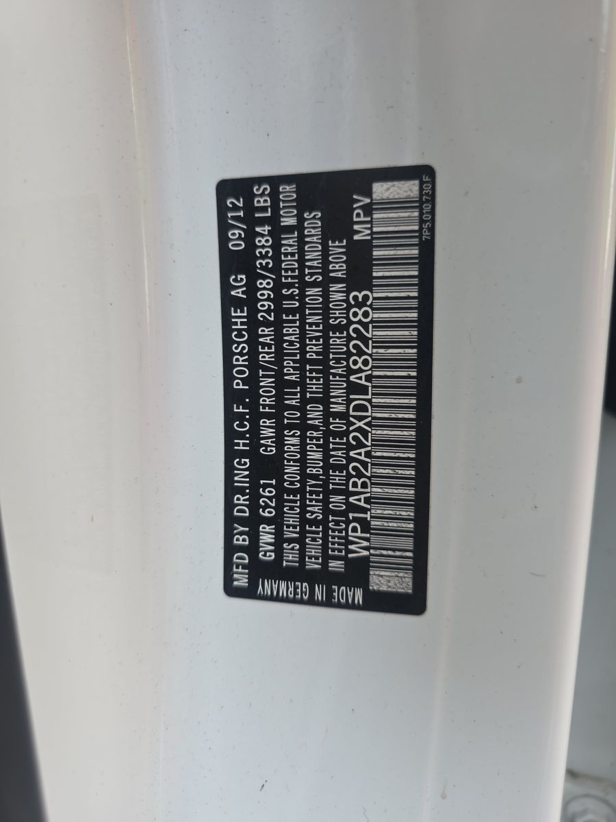 2013 Porsche Cayenne S AWD