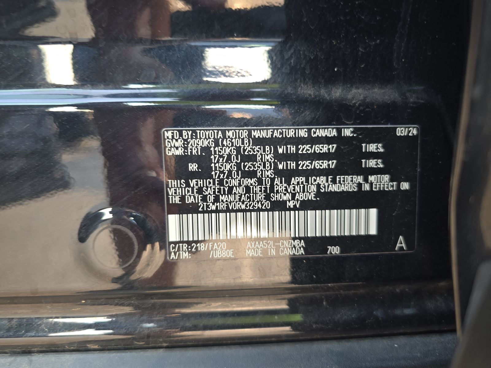 2024 Toyota RAV4 XLE FWD