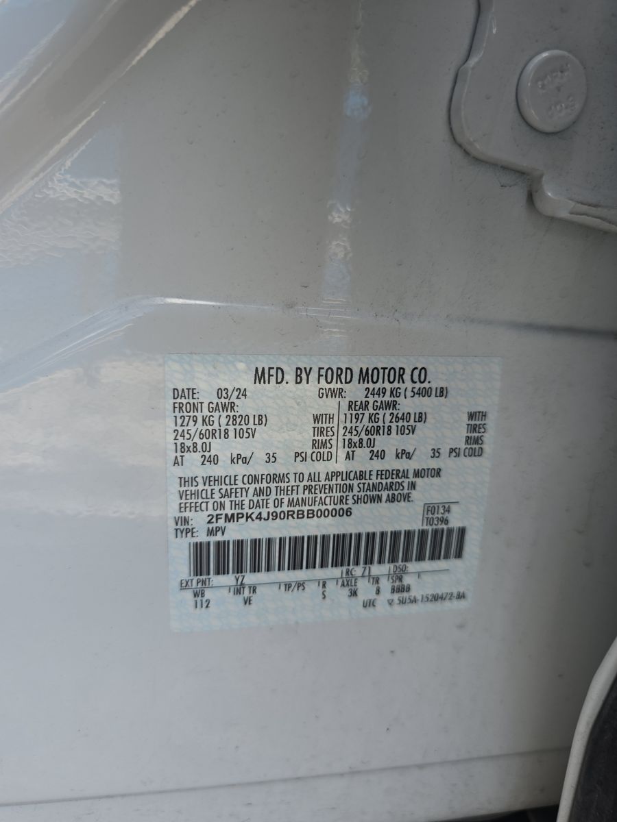 2024 Ford Edge SEL AWD