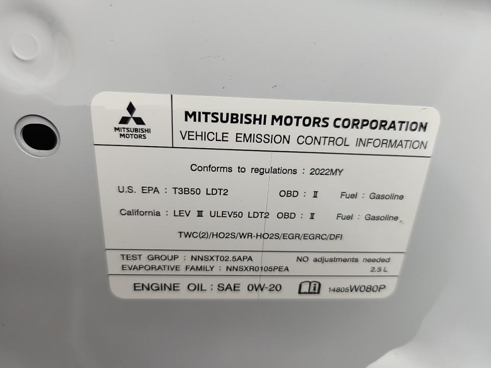 2022 Mitsubishi Outlander SEL AWD