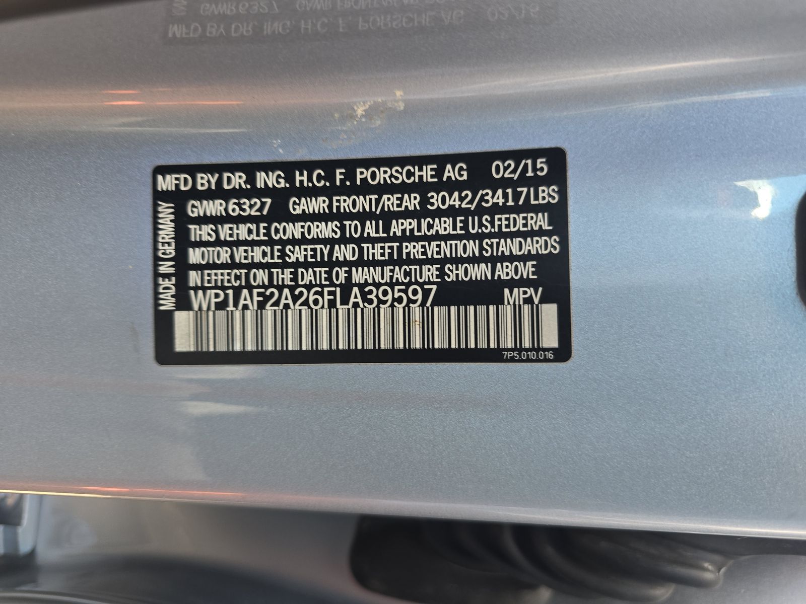 2015 Porsche Cayenne Diesel AWD