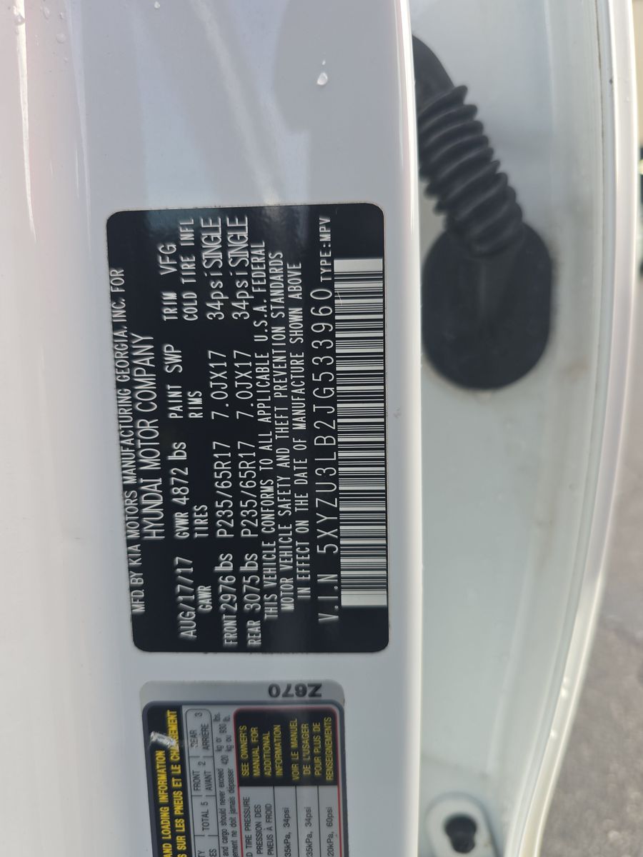 2018 Hyundai Santa Fe Sport Base FWD