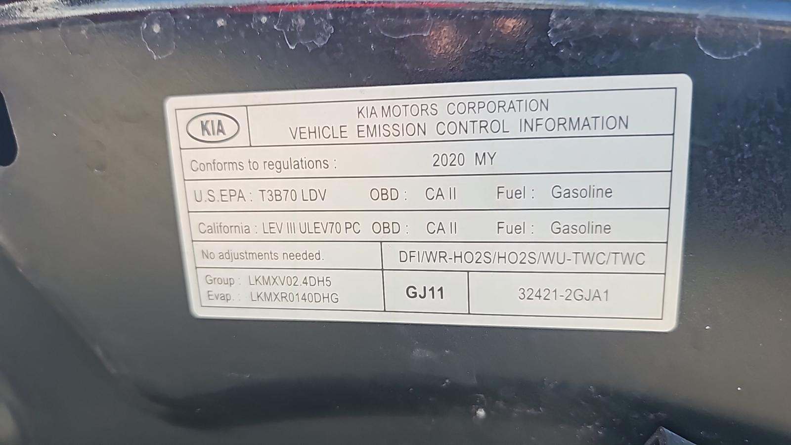 2020 Kia Optima SE FWD