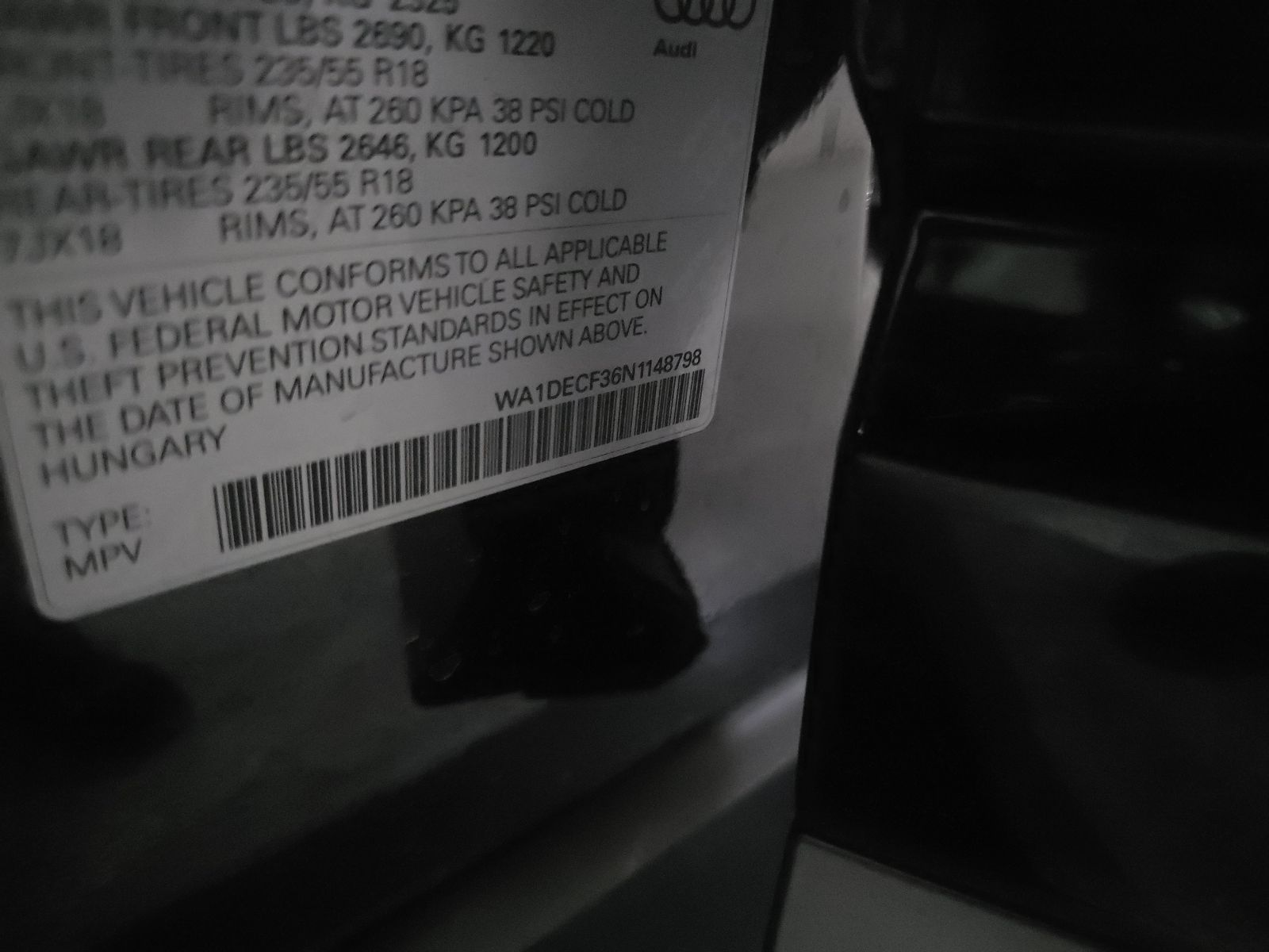 2022 Audi Q3 2.0T S line Premium AWD