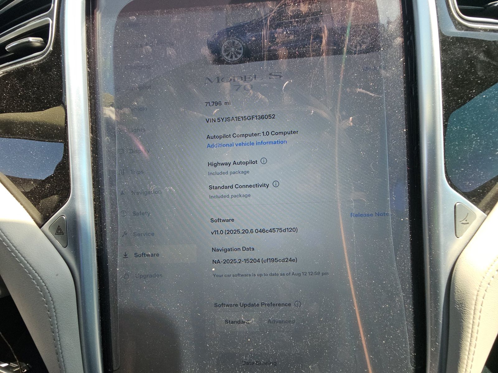 2016 Tesla Model S 70 FWD