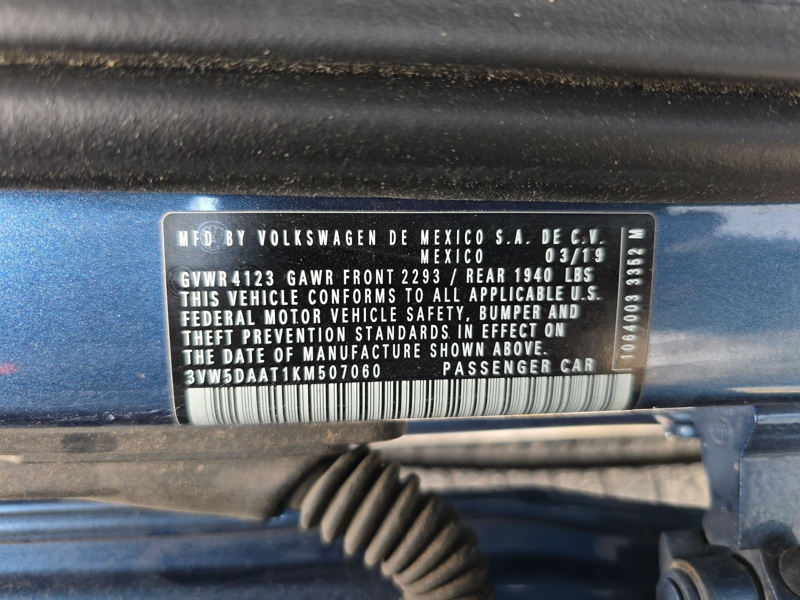 2019 Volkswagen Beetle 2.0T S FWD